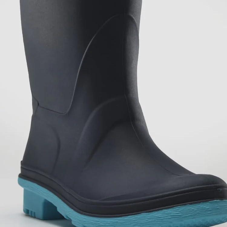 image:imageKamik Kids Raindrops Rain BootsNavyTeal