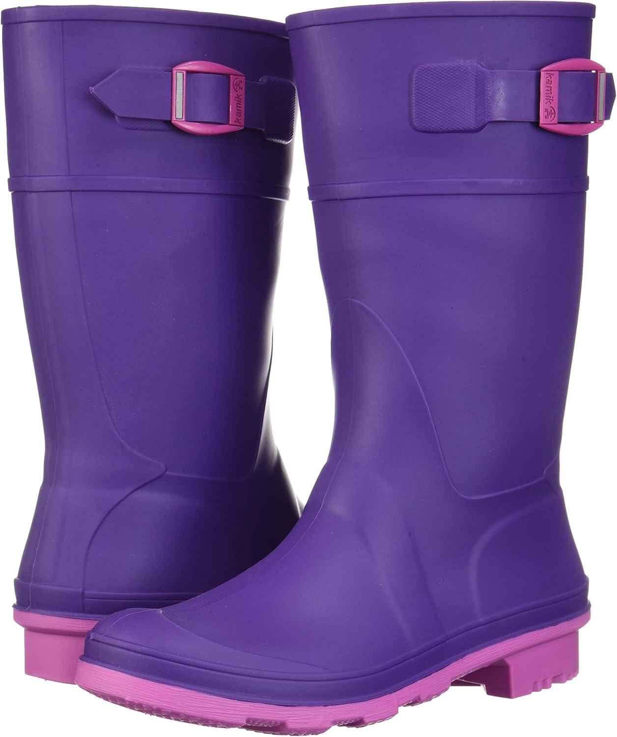 image:imageKamik Kids Raindrops Rain BootsPurple