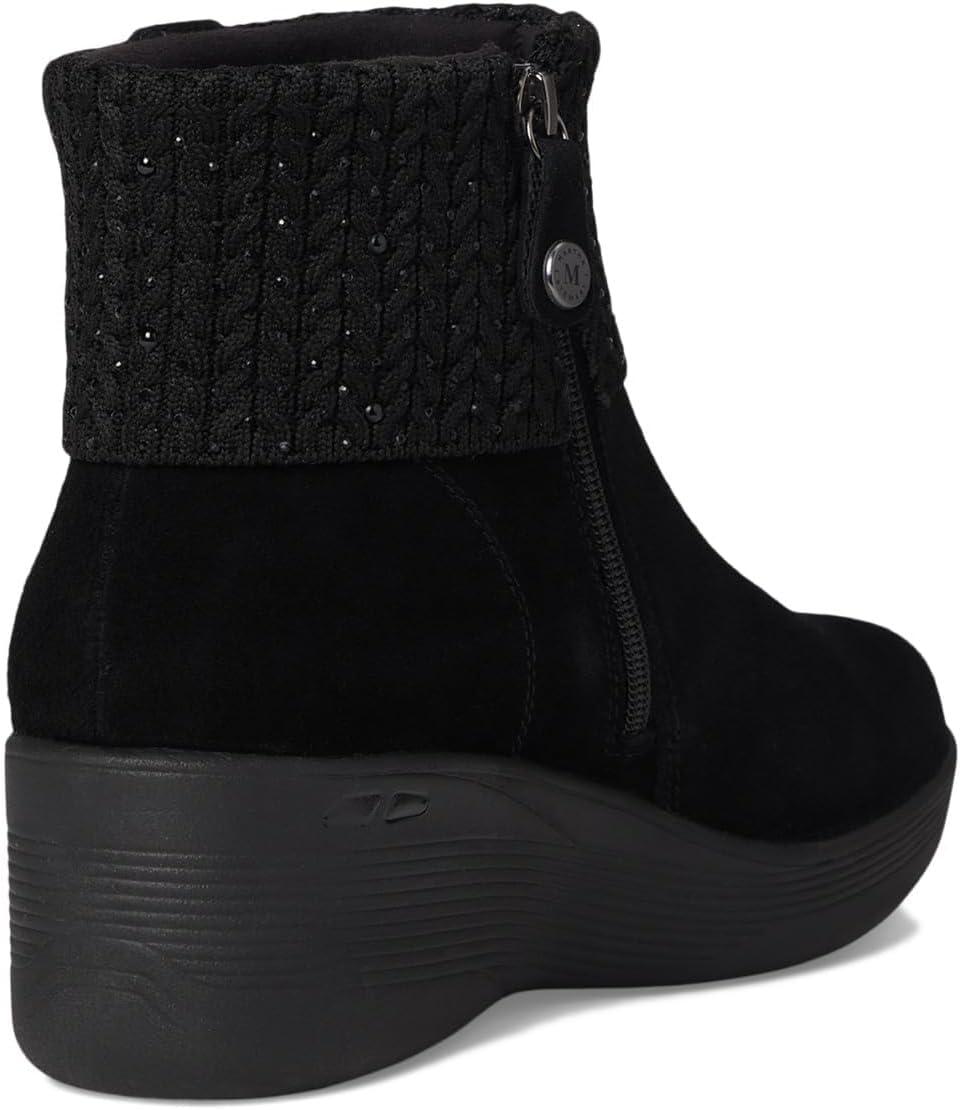 image:imageSkechers Womens PierliteFall Stunner Martha StewartHands Free Slipins Ankle BootBlackBlack