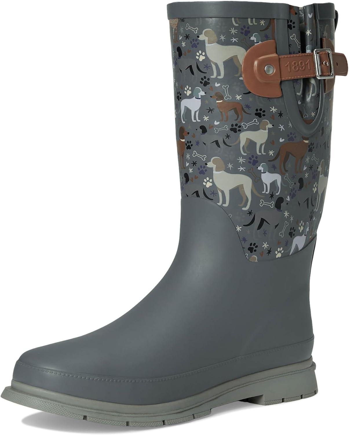image:imageWestern Chief Womens Faux Fur Tall Rain BootPuppy Love