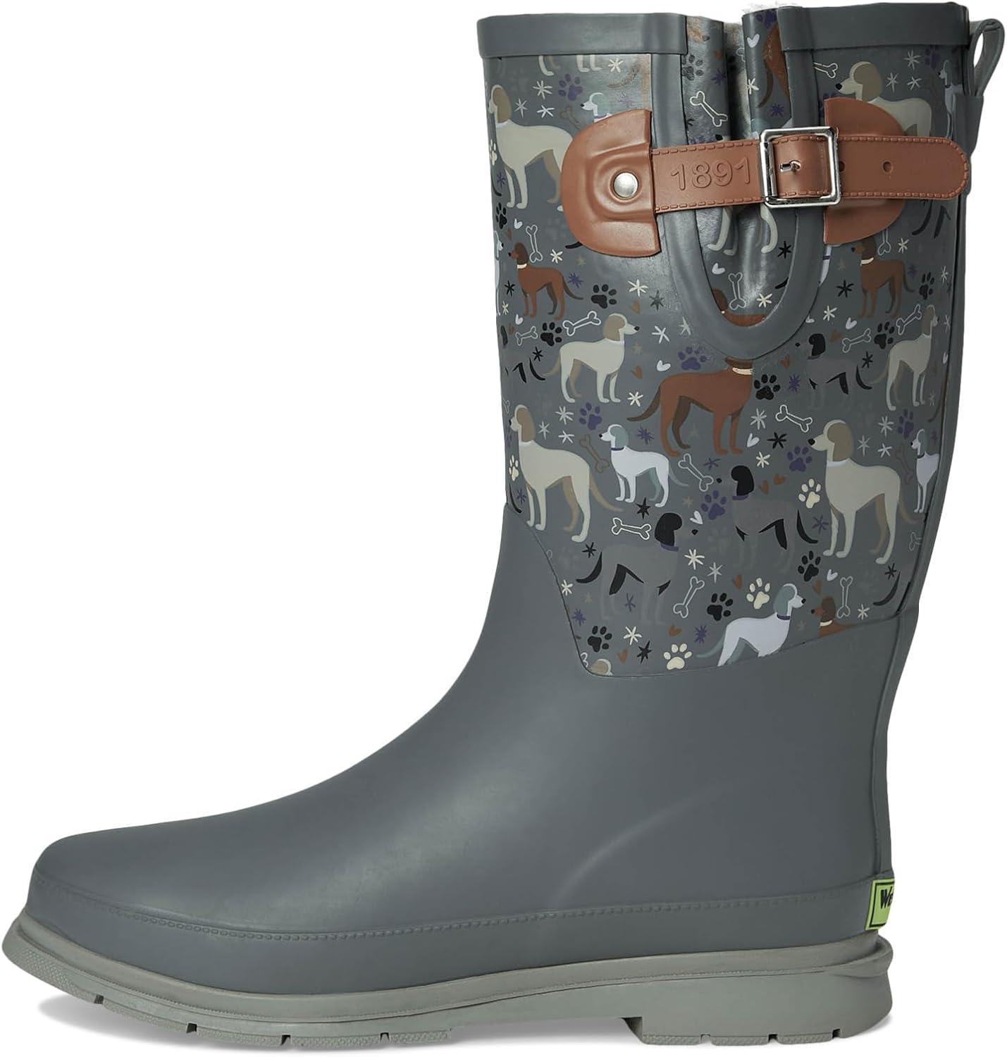 image:imageWestern Chief Womens Faux Fur Tall Rain BootPuppy Love