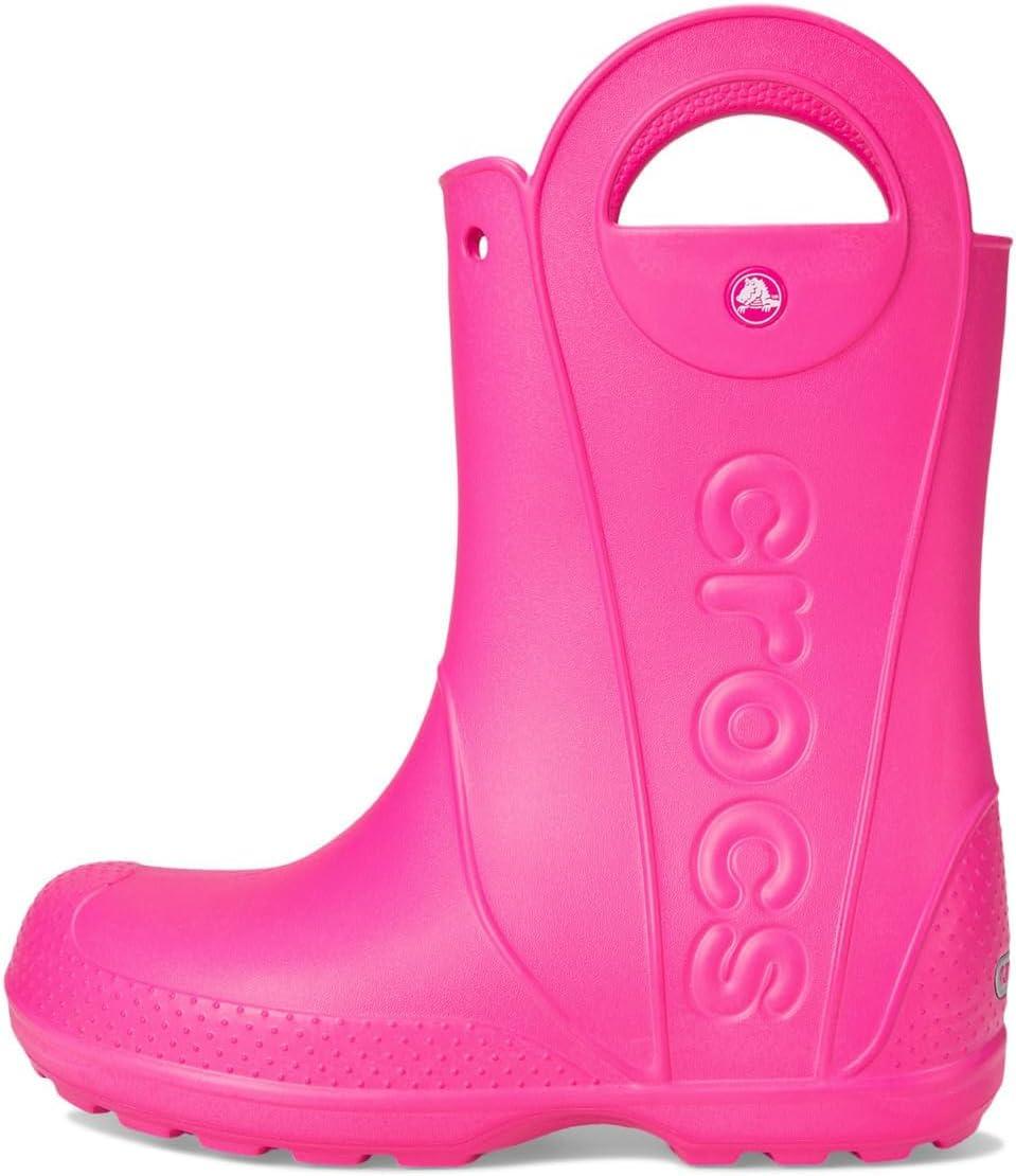 image:imagecrocs Handle It Sea Life K Rain Boot ToddlerLittle KidPink Crush