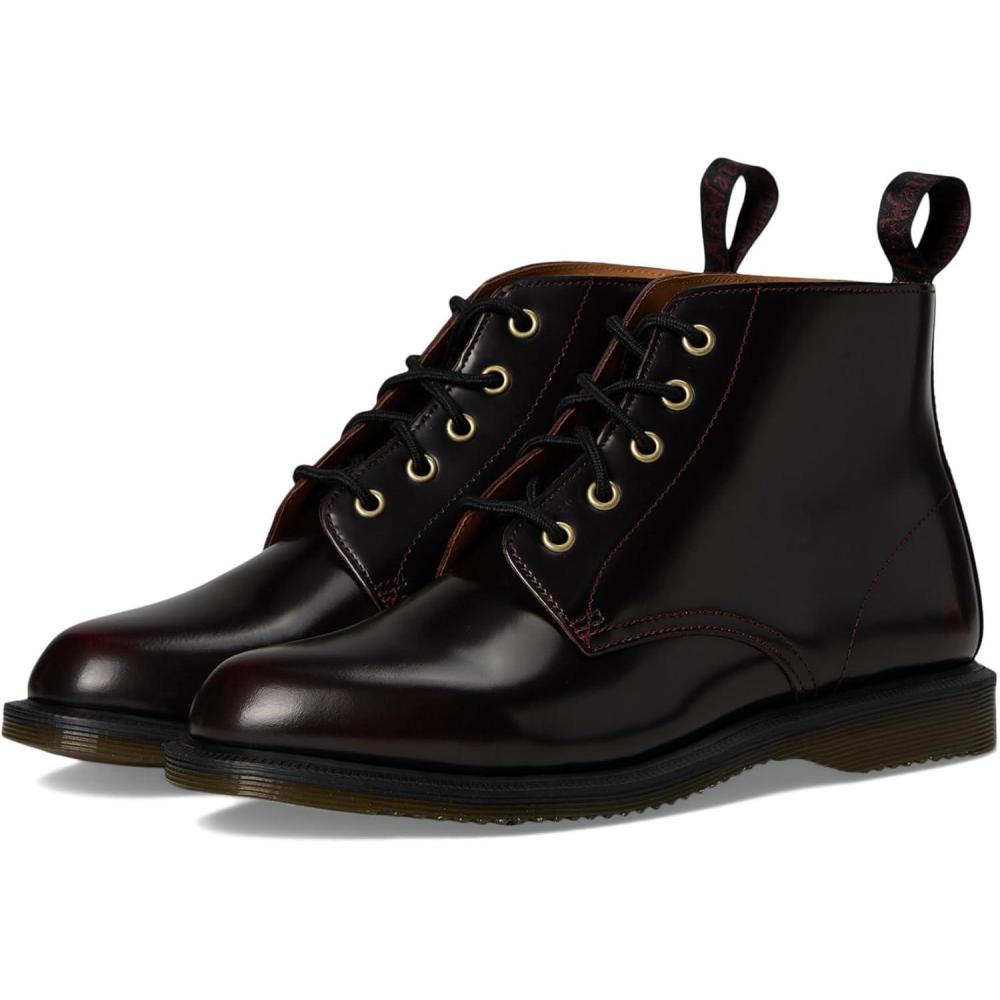 image:imageDr Martens Womens Emmeline Leather Laceup Boots FashionCherry Red