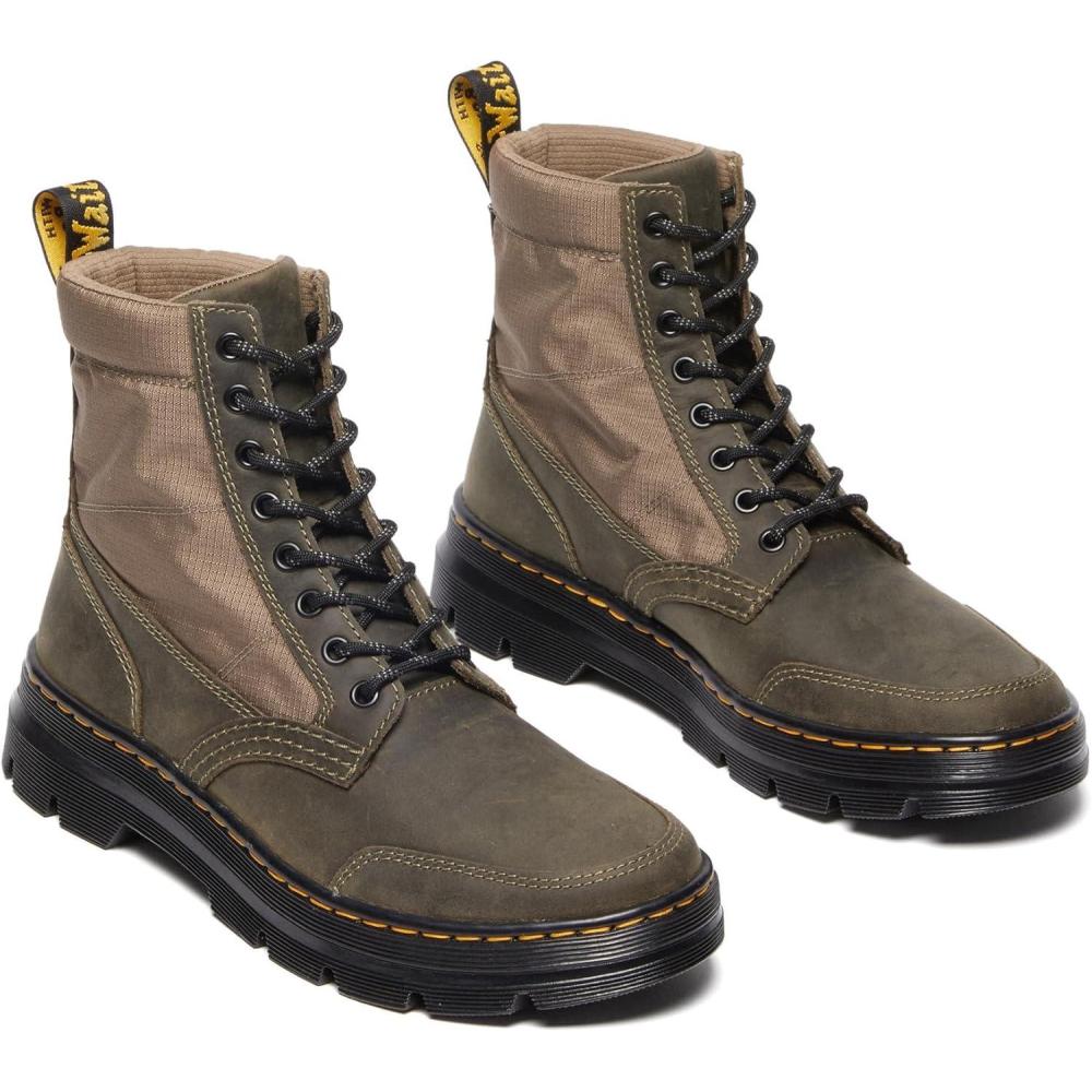 image:imageDr Martens womens Combs Jungle Zip Casual BootsDark Khaki