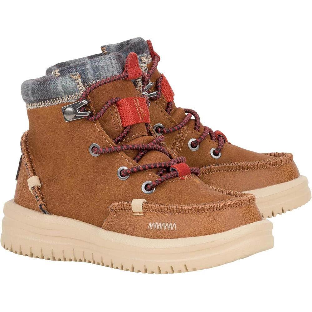 image:imageHEYDUDE Mens Bradley Classic Little KidBig KidCognac