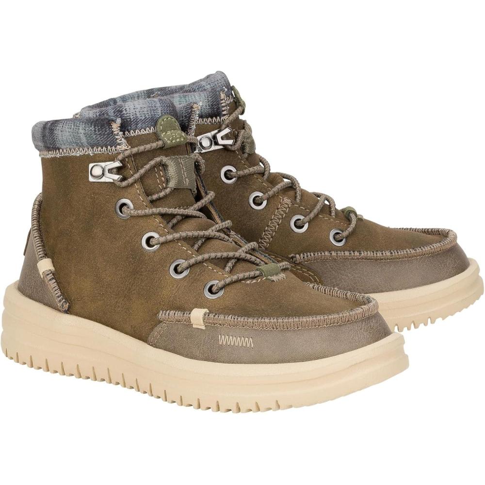 image:imageHEYDUDE Mens Bradley Classic Little KidBig KidWalnut