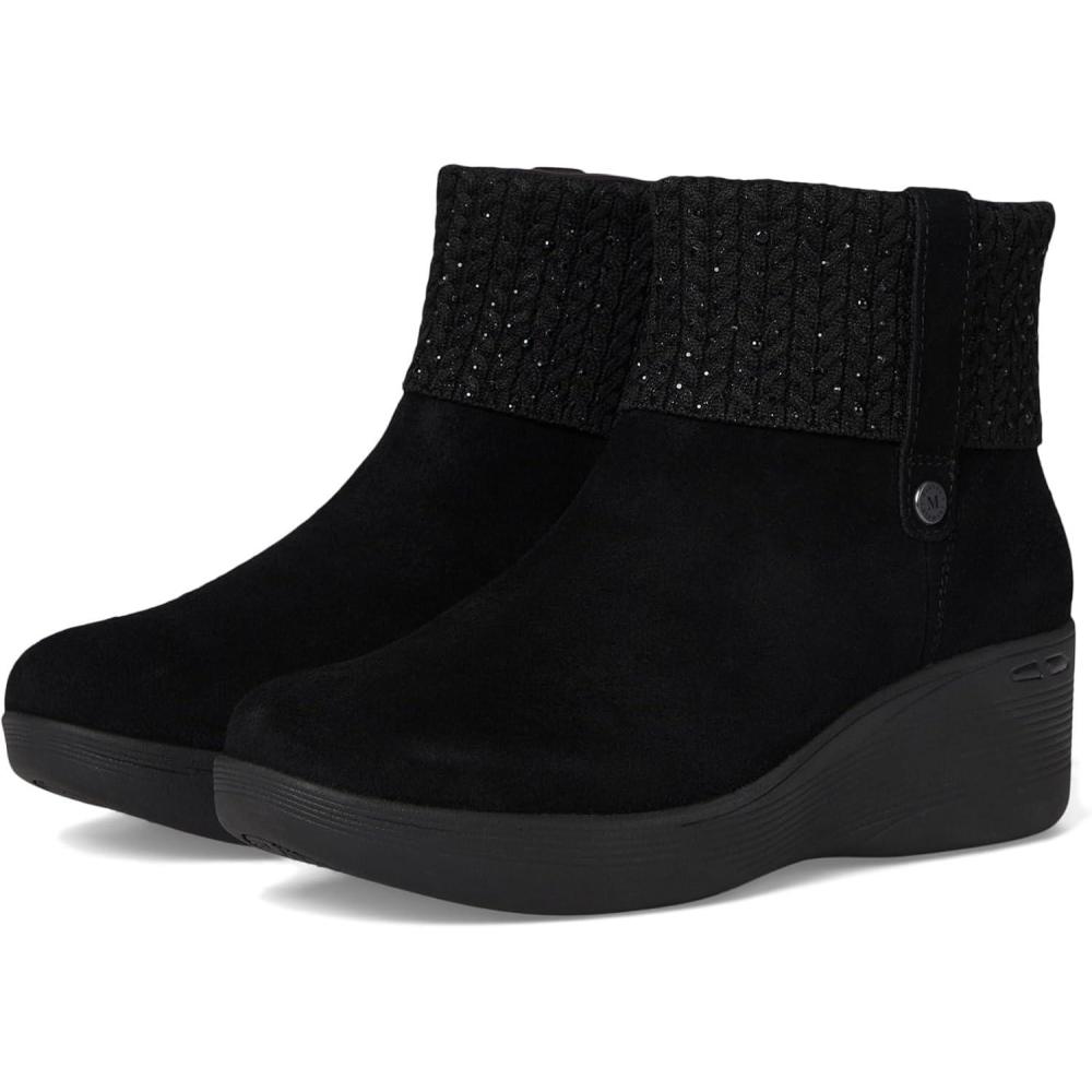 image:imageSkechers Womens PierliteFall Stunner Martha StewartHands Free Slipins Ankle BootBlackBlack
