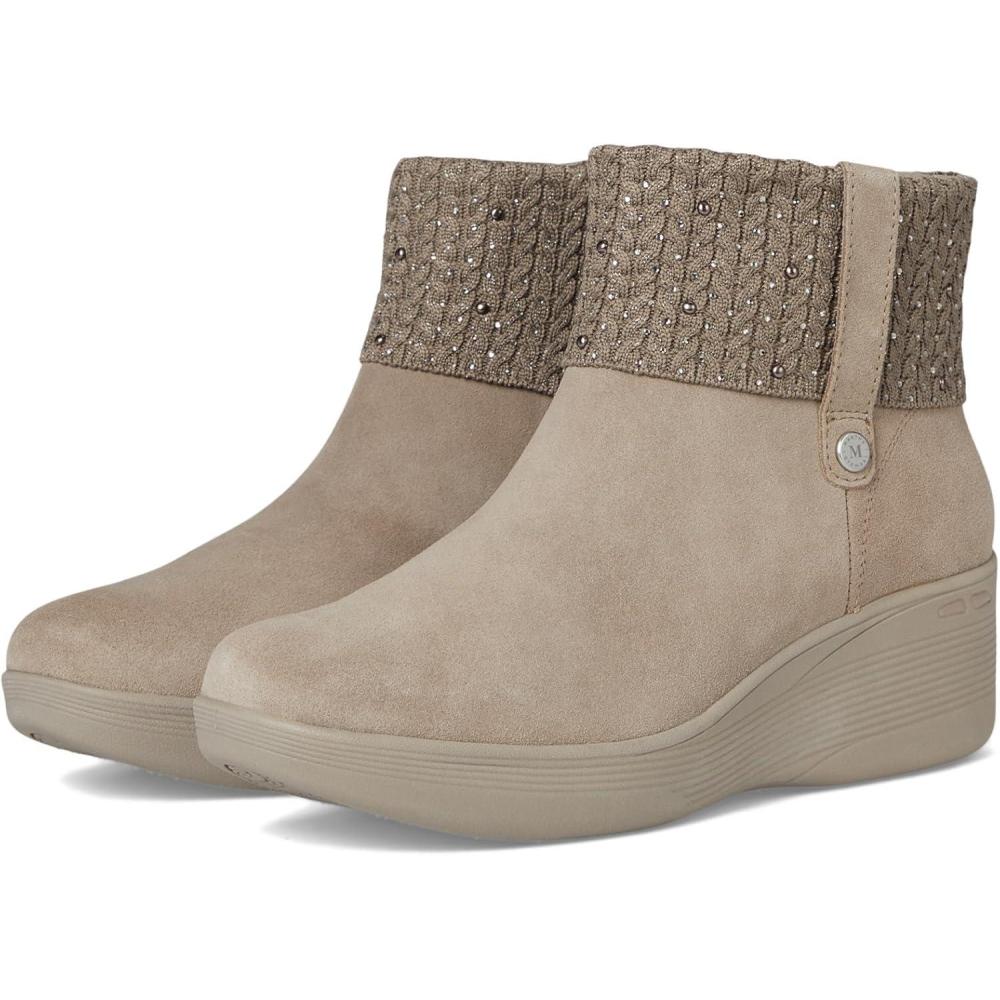 image:imageSkechers Womens PierliteFall Stunner Martha StewartHands Free Slipins Ankle BootTaupe