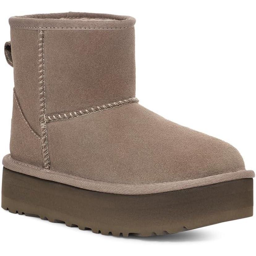 image:imageUGG Girls Classic Mini Platform BootSmoke Plume