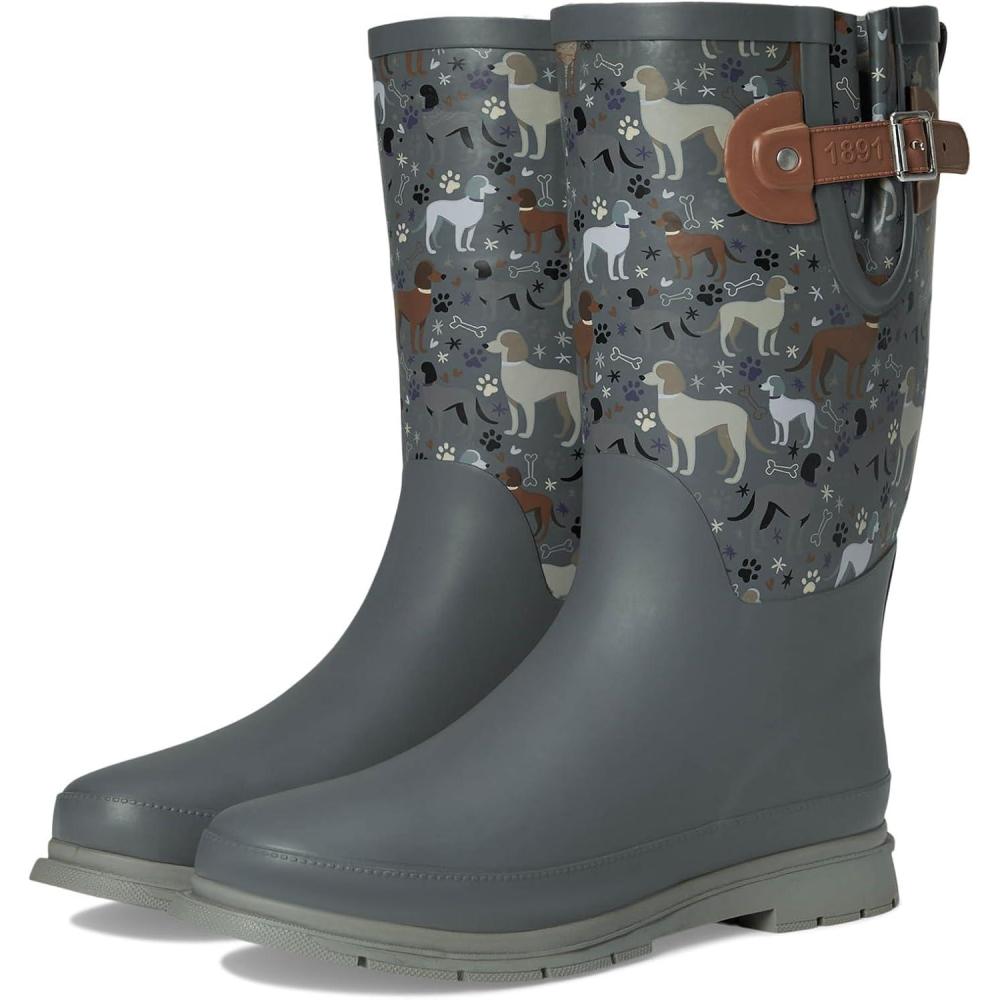 image:imageWestern Chief Womens Faux Fur Tall Rain BootPuppy Love