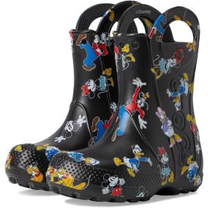 Crocs Unisex-Child Handle It Rain Boots (Toddler)(Mickey & Friends)
