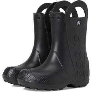 crocs Handle It Sea Life K Rain Boot (Toddler/Little Kid)(Black)