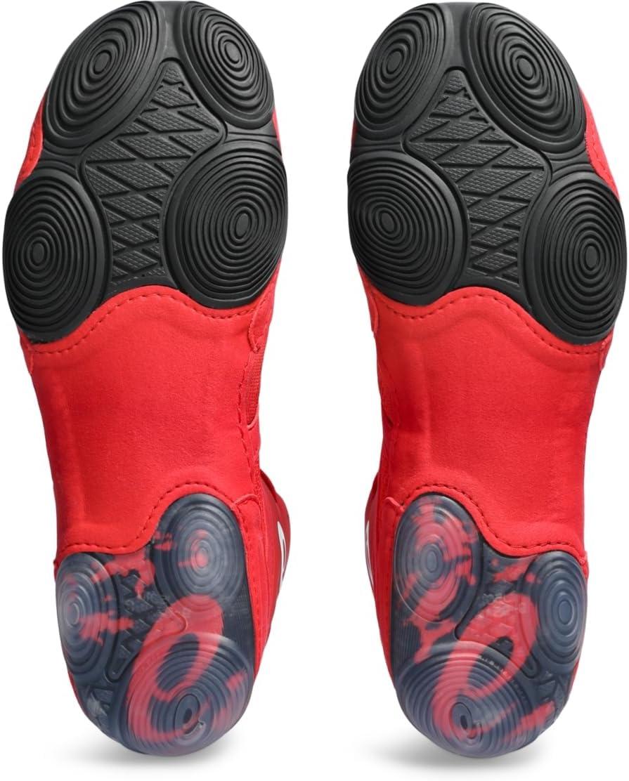 image:imageASICS Mens Split Elite Wrestling ShoesClassic RedBlack