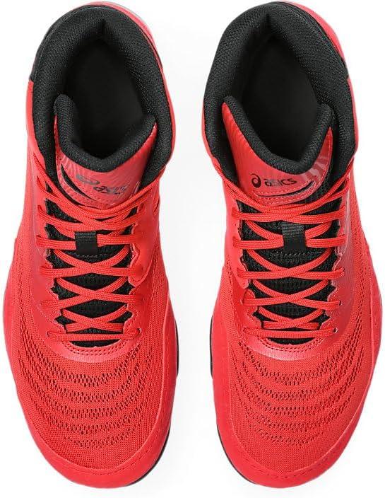 image:imageASICS Mens Split Elite Wrestling ShoesClassic RedBlack