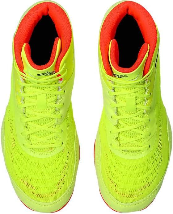 image:imageASICS Mens Split Elite Wrestling ShoesSafety YellowBlack
