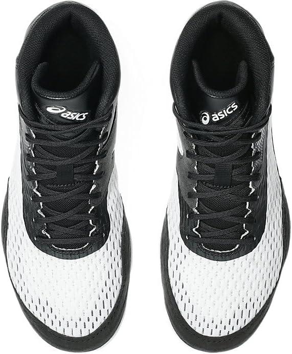 image:imageASICS Mens Split Elite Wrestling ShoesWhiteBlack