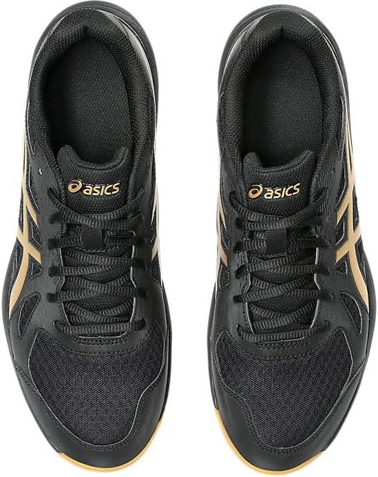 image:imageASICS Mens Upcourt 6 Volleyball ShoesBlackPure Gold