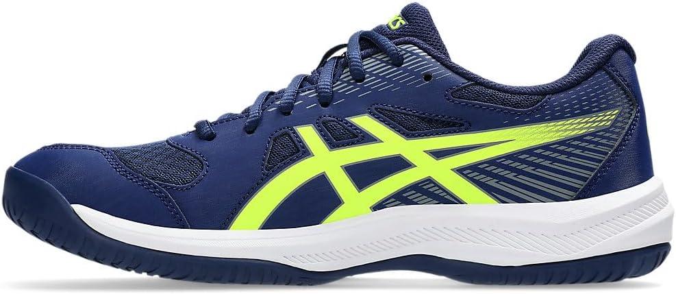 image:imageASICS Mens Upcourt 6 Volleyball ShoesBlue Expanse Safety Yellow