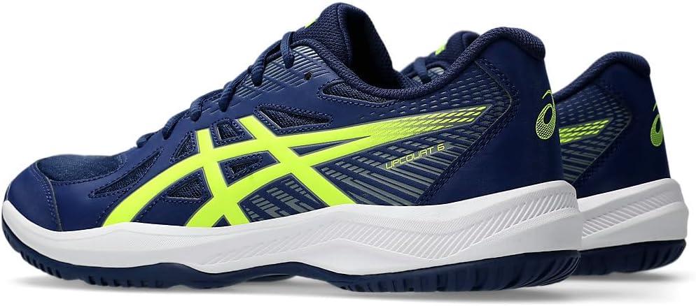 image:imageASICS Mens Upcourt 6 Volleyball ShoesBlue ExpanseSafety Yellow