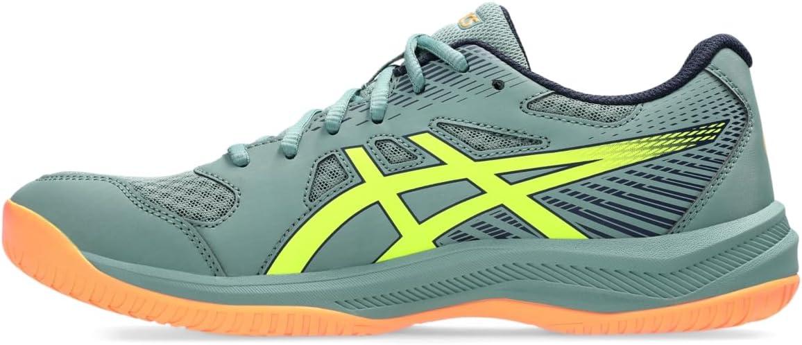 image:imageASICS Mens Upcourt 6 Volleyball ShoesCeladonSafety Yellow