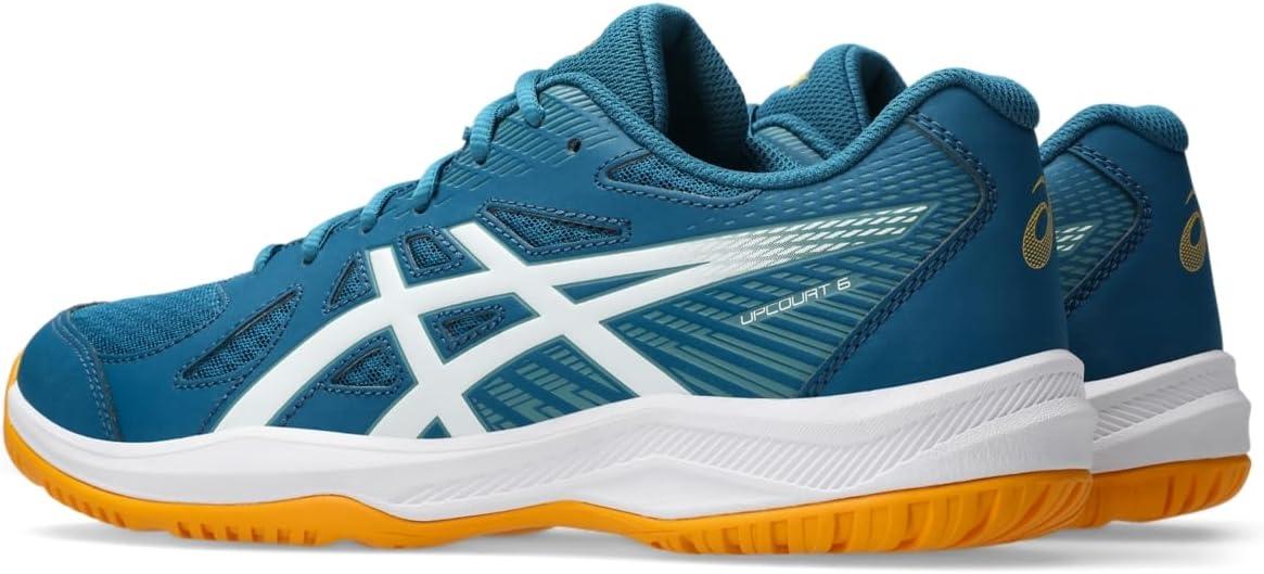 image:imageASICS Mens Upcourt 6 Volleyball ShoesDark TealWhite