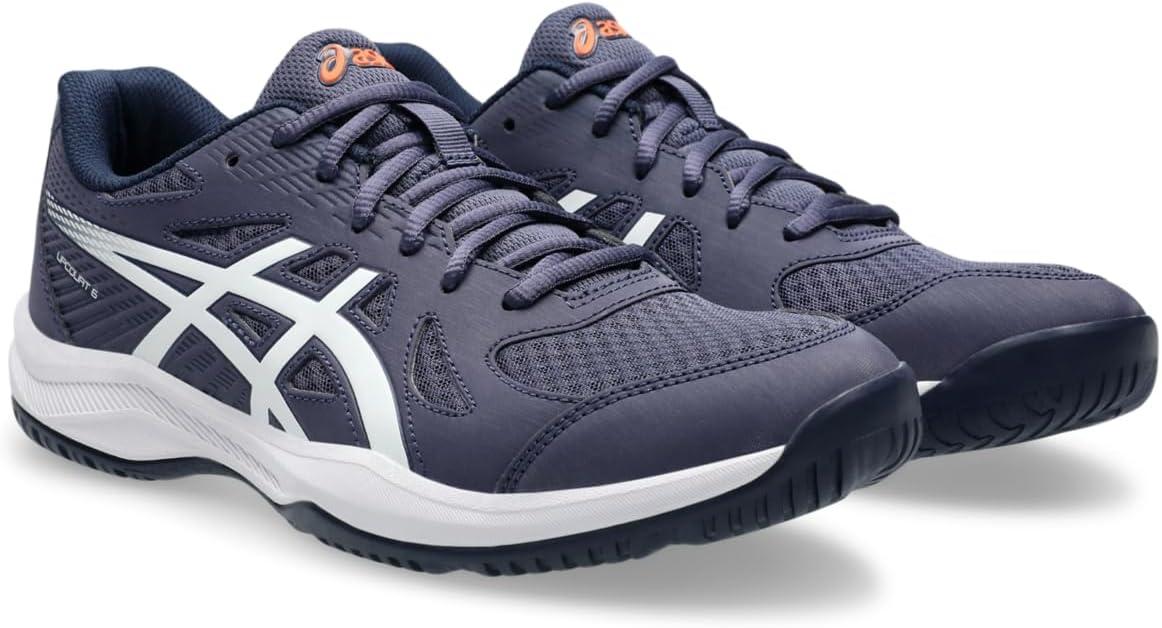 image:imageASICS Mens Upcourt 6 Volleyball ShoesIndigo FogWhite