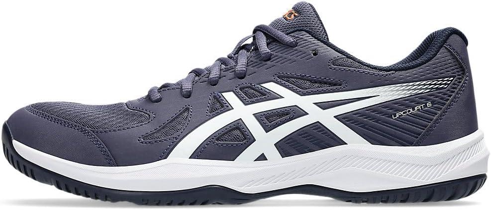 image:imageASICS Mens Upcourt 6 Volleyball ShoesIndigo FogWhite