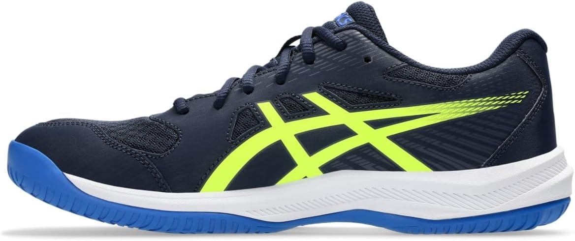 image:imageASICS Mens Upcourt 6 Volleyball ShoesMidnightSafety Yellow