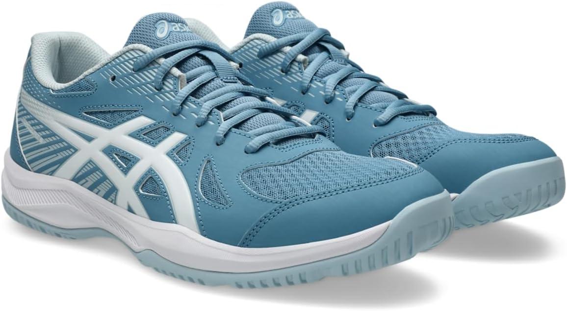 image:imageASICS Mens Upcourt 6 Volleyball ShoesSaba BlueWhite