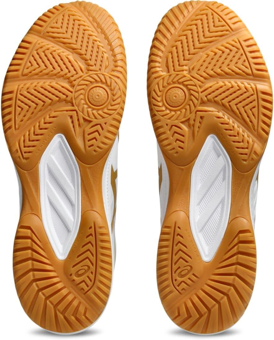 image:imageASICS Mens Upcourt 6 Volleyball ShoesWhitePure Gold