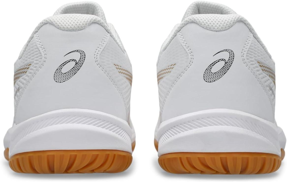 image:imageASICS Mens Upcourt 6 Volleyball ShoesWhitePure Gold