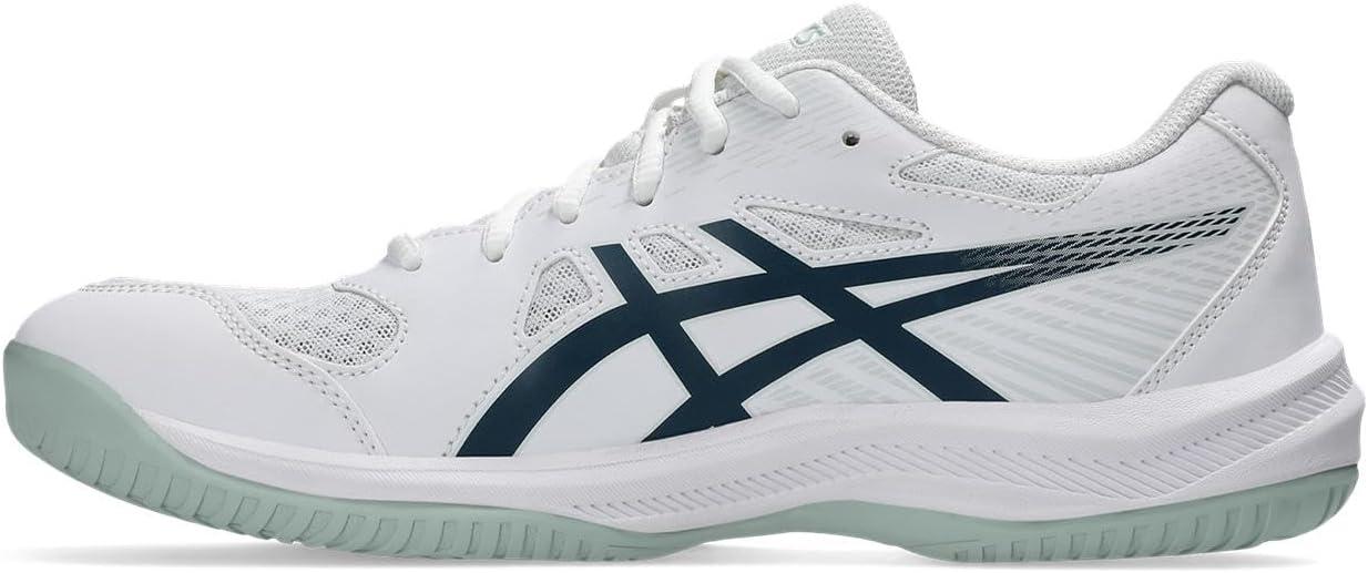 image:imageASICS Mens Upcourt 6 Volleyball ShoesWhiteTranquil Teal
