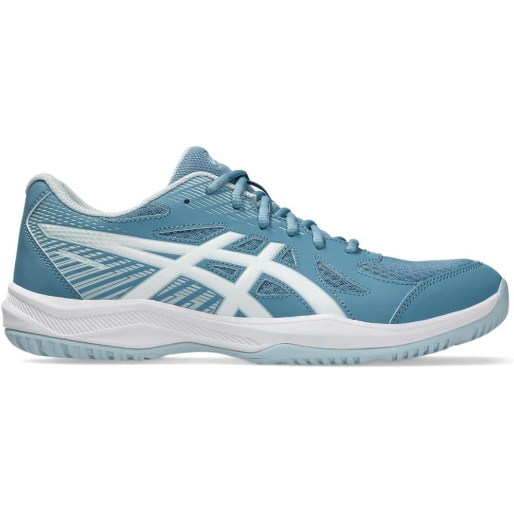 image:imageASICS Mens Upcourt 6 Volleyball ShoesSaba BlueWhite