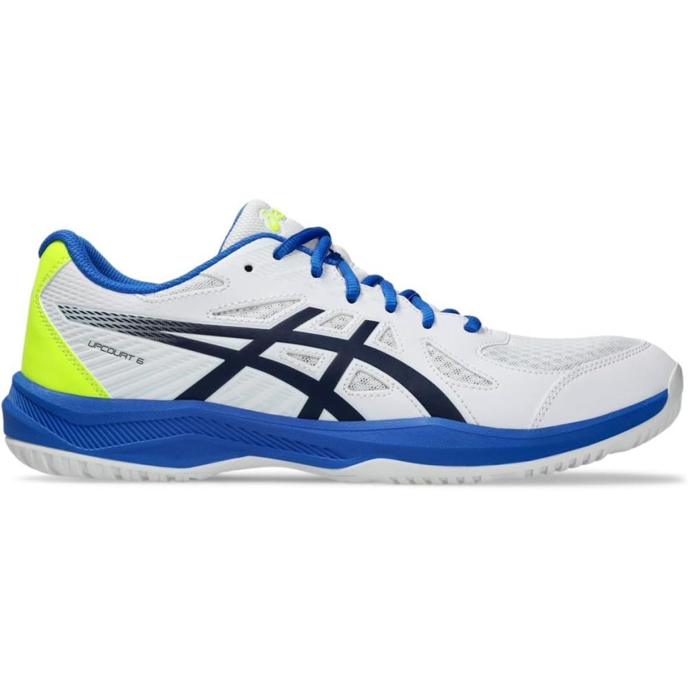 image:imageASICS Mens Upcourt 6 Volleyball ShoesWhiteMidnight