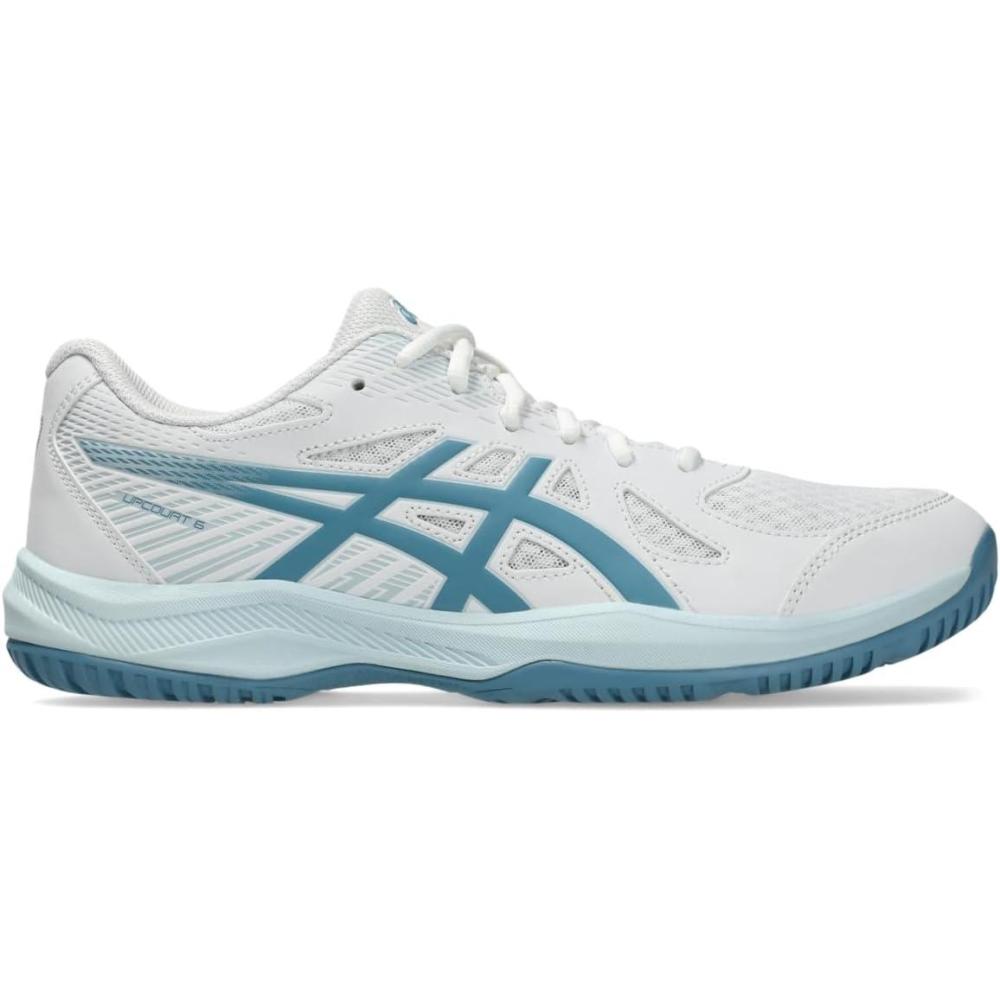 image:imageASICS Mens Upcourt 6 Volleyball ShoesWhiteSaba Blue