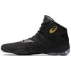 ASICS Men’s Split Elite Wrestling Shoes(Black/Pure Gold)