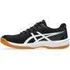 ASICS Men’s Upcourt 6 Volleyball Shoes(001 (Black/White))