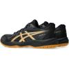 ASICS Men’s Upcourt 6 Volleyball Shoes(Black/Pure Gold)