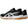ASICS Men’s Upcourt 6 Volleyball Shoes(Black/White)