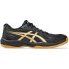 ASICS Men’s Upcourt 6 Volleyball Shoes(Black/Pure Gold)