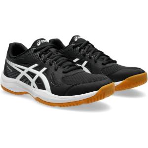 ASICS Men’s Upcourt 6 Volleyball Shoes(Black White)