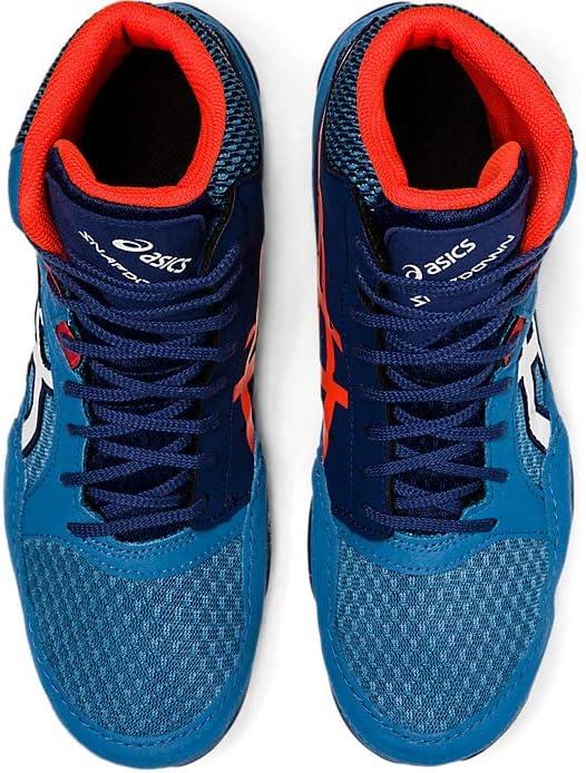 image:imageASICS Mens Snapdown 3 Wrestling ShoesAzureWhite