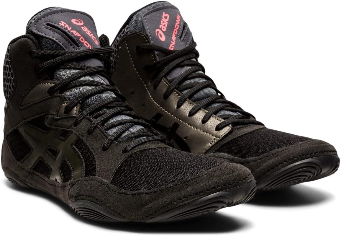 image:imageASICS Mens Snapdown 3 Wrestling ShoesBlackGunmetal