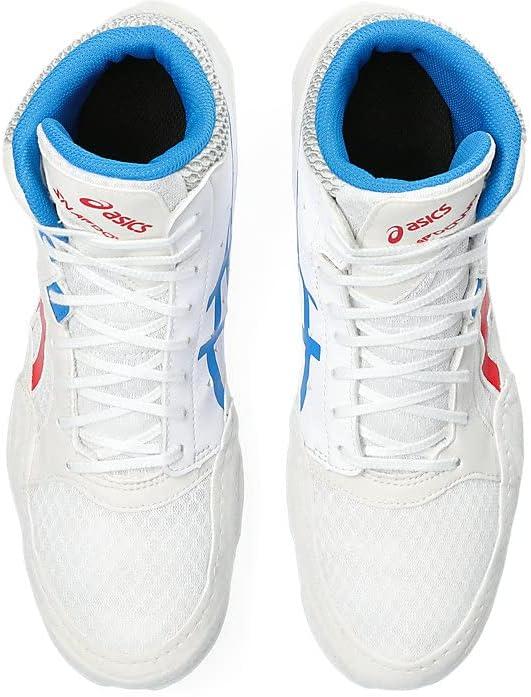image:imageASICS Mens Snapdown 3 Wrestling ShoesWhiteClassic Red