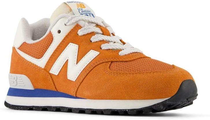 image:imageNew Balance UnisexChild 574 V1 Laceup SneakerInfield ClaySea Stone