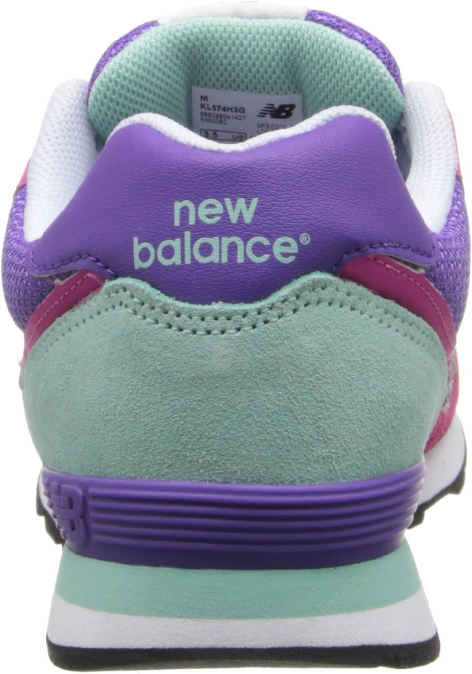 image:imageNew Balance UnisexChild 574 V1 Laceup SneakerPinkPurple