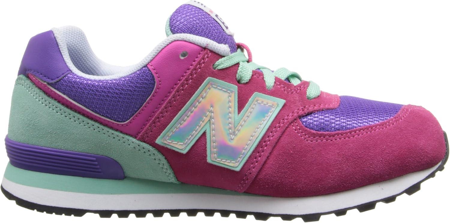 image:imageNew Balance UnisexChild 574 V1 Laceup SneakerPinkPurple