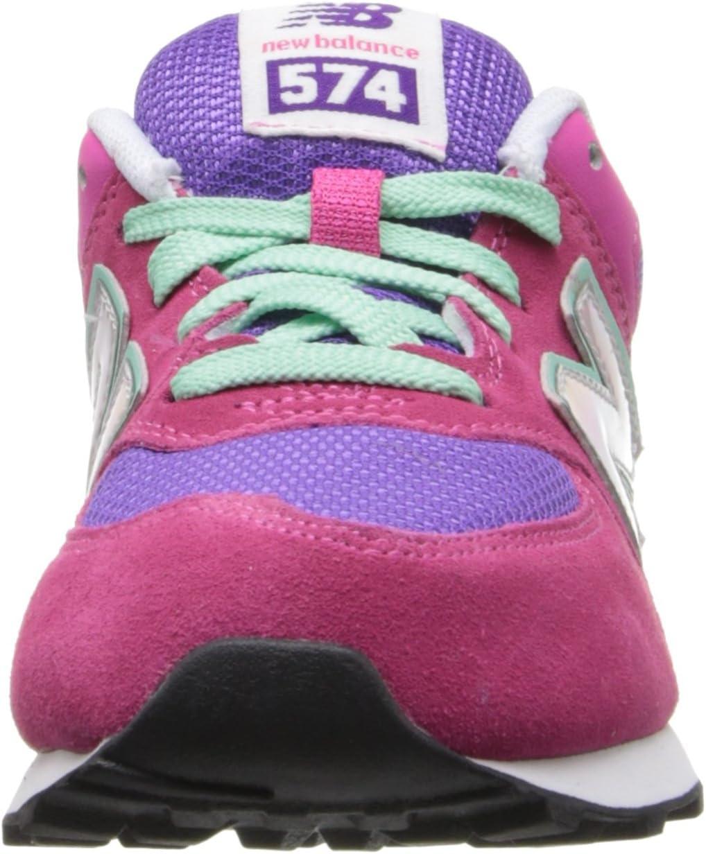 image:imageNew Balance UnisexChild 574 V1 Laceup SneakerPinkPurple