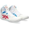 ASICS Men’s Snapdown 3 Wrestling Shoes(White/Classic Red)