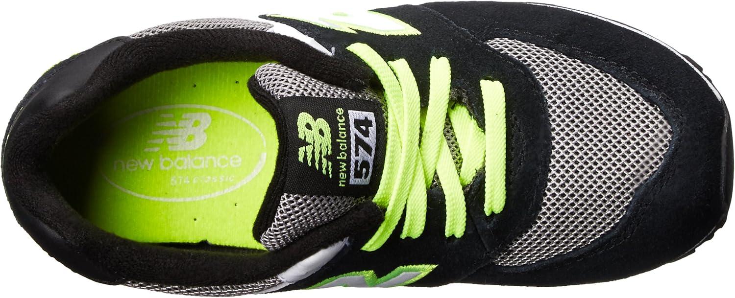 image:imageNew Balance 574 G Kids Youth SneakerBlackAlloy